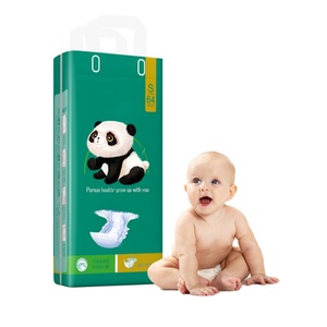 Pañal Desechable Transpirable de Tela de Carbón de Bambú Biodegradable para Bebé - Product Image 1