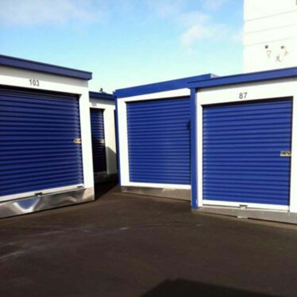 roll up clean room door