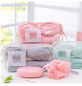 กระเป๋าใส PVC ลายหินแบบซิปล็อค สำหรับเดินทาง ทริปธุรกิจ แฟชั่นสไตล์ข้ามพรมแดน ของขวัญจาก IStapromo พกพาสะดวก - Product Image 2