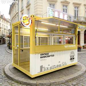Camion de vente de nourriture électrique haute performance, chariot alimentaire mobile multifonctionnel pour la vente en extérieur et les festivals - Product Image 1