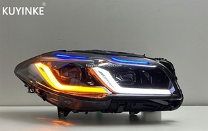 KUYINKE Faro Delantero de Xenón para <span class=keywords><strong>BMW</strong></span> <span class=keywords><strong>F10</strong></span> con Función Adaptativa AFS, Repuestos de Auto, Bombillas para Coche - Product Image 5