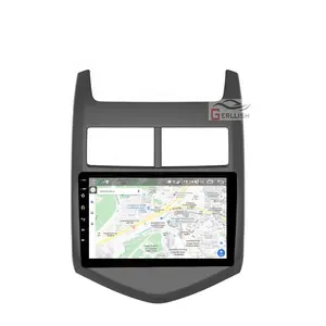 Dokunmatik ekran araba android müzik seti multimedya Video oynatıcı için Chevrolet Aveo 2 Sonic 2011-2013 araç DVD oynatıcı GPS navigasyon