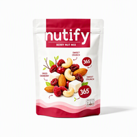 Échantillon Gratuit - Sachet Plastique Alimentaire Refermable pour Biscuits et Snacks - Emballage Doypack Personnalisé Imprimé - Pochette Autoportante