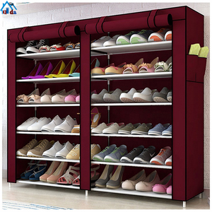 Scaffale per scarpe <span class=keywords><strong>da</strong></span> <span class=keywords><strong>esterno</strong></span> con espositore <span class=keywords><strong>impermeabile</strong></span> in tessuto pieghevole - Product Image 1