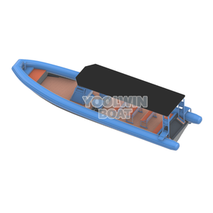Bateau pneumatique de tourisme professionnel Yoolwin 9,6 m en aluminium 5083 avec réservoir d'oxygène, fabrication chinoise - Product Image 1