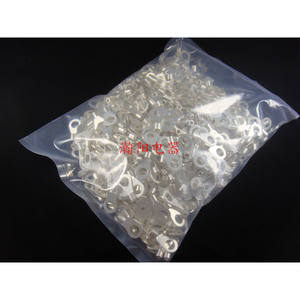 Terminal de Anillo Han Yi OT4-8 de Cobre de 1.0mm de Espesor para Conexión de Cables en Electrónica e Ingeniería Eléctrica - Product Image 1