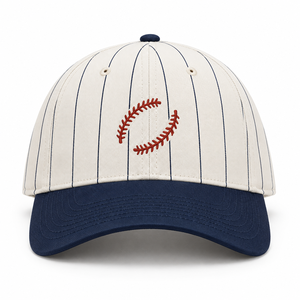 Casquette de baseball décontractée en coton bicolore à visière incurvée, 6 panneaux, ajustable, avec motif et lettres personnalisables – Grande Vente - Product Image 1