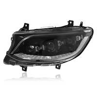 KGKB LED-Scheinwerfer-Set für Benz Sprinter W907 W910 VS30 2018-2025 S-Klasse-Stil Projektorlinse Sequenzieller Blinker