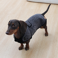 Veste d'hiver pour chien de style français en polyester, épaisse, pour usage quotidien, portable, idéale pour les voyages, directement de l'usine