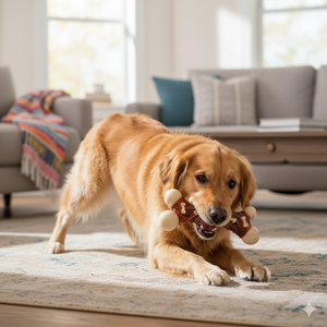 ของเล่นสัตว์เลี้ยงสำหรับสุนัขทำจากวัสดุ ABS ที่ทนทานสำหรับทำความสะอาดฟันสุนัขขนาดใหญ่ - Product Image 2