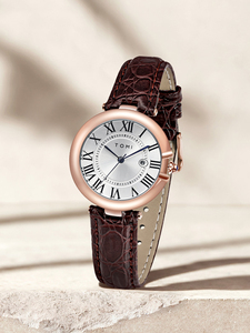 Reloj de Cuarzo para Mujer TOMI T076, de Alta Gama, al por Mayor, Personalizable, con Correa de Cuero a la Moda, Resistente al Agua - Product Image 5