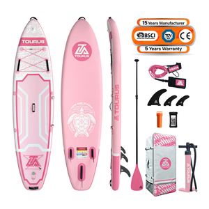 Planche de SUP <span class=keywords><strong>gonflable</strong></span> Tourus, rigide, épaisse, antidérapante tout autour, <span class=keywords><strong>10</strong></span> pieds 6 <span class=keywords><strong>pouces</strong></span>, durable, pour commande en gros sous marque privée - Product Image 1