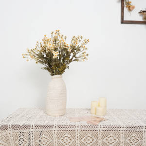 Korunmuş buket çiçekler yapay kır çiçekleri krizantem kurutulmuş Rodanthe papatya çiçek ev dekorasyon için - Product Image 3