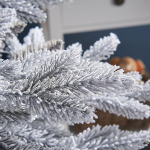 Indoor 12FT Giant Flocked LED <strong>Christmas</strong> <strong>Tree</strong> Holiday Decoration Snow Effect PE PVC <strong>Christmas</strong> <strong>Tree</strong> <strong>with</strong> <strong>Lights</strong> - Product Image 5