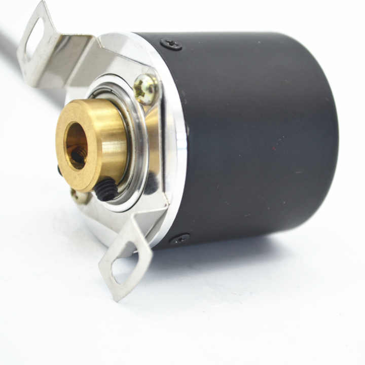 38mm Incremental Encoder 360PPR NPN Semi-hollow Shaft Rotary Encoder ...