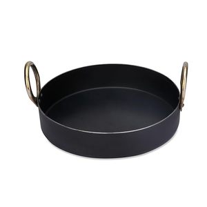 Kadai en fer de qualité alimentaire robuste avec technologie de bord lisse et base à induction pour une cuisson saine - Product Image 1