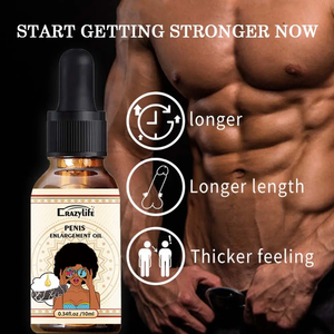 Aceite Esencial para Agrandamiento del Pene Masculino, Precio al por Mayor, Sin Efectos Secundarios, Fórmula Ecológica, Aceite de Masaje para Mejora Sexual, 10 ml, 3 Unidades - Product Image 2