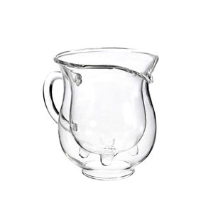 <span class=keywords><strong>Carafe</strong></span> en verre de liège d'eau de café d'eau de haute qualité d'usine avec palais en bois - Product Image 1