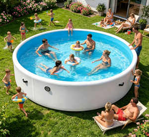 Best Price Eco Friendly Material Customized <b>Inflatable</b> Pool <b>Inflatable</b> Swimming Pool <b>Inflatable</b> Suitable For Children - Product Image 1