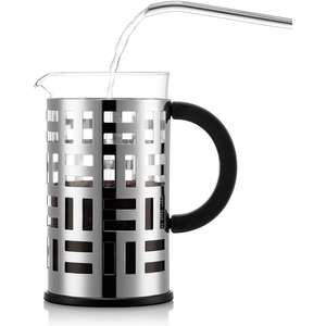 Stainless Steel Plunger Transparent Glass Insulated Eco-Friendly Large Capacity Anti-Corrosion French Press <b>Coffee</b> <b>Maker</b> Lid - Product Image 2