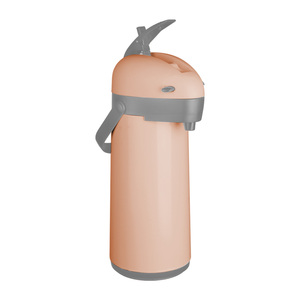 1.9l termo de doble capa de metal con plástico <span class=keywords><strong>y</strong></span> silicona Vacío Aeropuerto Termo Botellas Dispensador de café Bomba Frasco para agua caliente - Product Image 3
