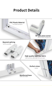 Nhà máy trực tiếp triển lãm thương mại gian hàng hiển thị quảng cáo ánh sáng Hộp dẫn ánh sáng Hộp quảng cáo dẫn ánh sáng Hộp 6*3 triển lãm hiển thị - Product Image 3