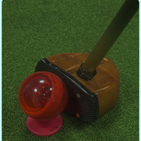Balles de golf de parc personnalisées en gros, en liquidation, régulières ou semi-transparentes, lumineuses à LED, bicolores, pour la pratique des débutants