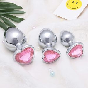 Plug anal avec bijoux, plug anal en métal, jouets sexuels pour hommes et femmes, jouets anaux, plug anal - Product Image 2