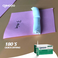Colle adhésive instantanée GP-130 à séchage rapide pour surfaces acides, pour la réparation de métal, plastique, caoutchouc, bois, céramique, utilisation en OEM