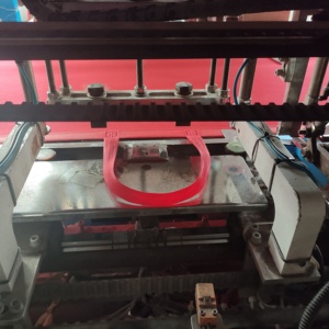 Tùy chỉnh tráng không dệt siêu thị mua sắm Túi với dây kéo, màu đỏ không dệt mua sắm Tote gạo bao bì túi in - Product Image 4