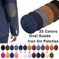 Groothandel strijkbare patches, meerkleurige suède stofpatches voor truien, kleding, ellebogen, knieën, doe-het-zelf reparatie, naai-applicaties