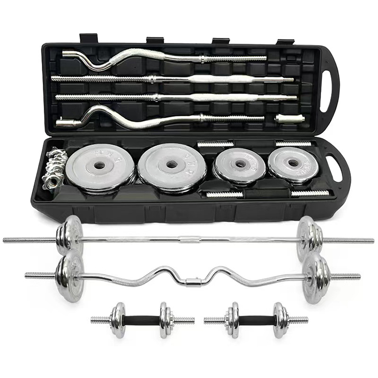 50kg Barbell Dumbbell Fitness Adjustable Weight Sets