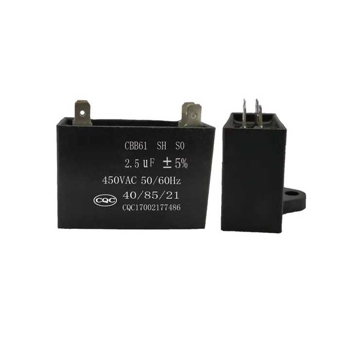 Condensatore CBB61 1.2uF 450V AC ±5% - Confezione Da 2, Per Aria Condizionata, Ventilatore, Lavatrice E Pompa Acqua