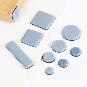 Patins en feutre pour meubles, Teflon antidérapant, anti-rayures, absorption des chocs, protection des pieds de table et de chaise, style moderne et simple - Product Image 1