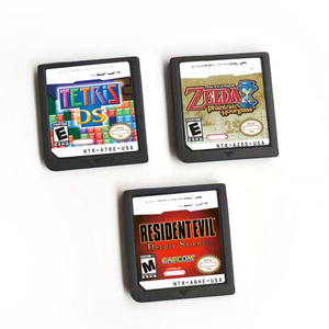 High quality USA Resident Evil Deadly Silence for the Legend of Zeldaed Phantom Hourglass DS <b>Games</b> Cartridge for 2DS Wired - Product Image 1