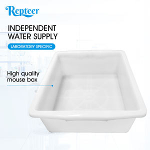 Repteer Étagère de reproduction pour souris en acier inoxydable, 72 tiroirs, double rangée, 6 niveaux, robuste, avec système de fixation par <span class=keywords><strong>bouton</strong></span>-pression, pour élevage en vrac et utilisation en laboratoire - Product Image 2