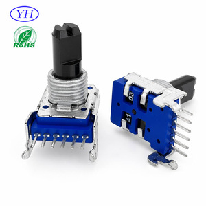 Potenciómetro de Audio de Alta Calidad, 10k, Película de Carbono, Eje Aislado, 6 Pines, Lineal, 11MM, a103k, b103k - Product Image 5