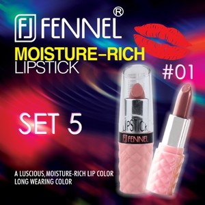Lápiz Labial Humectante Premium Luscious Moisture, fabricado por FENNEL, Hidratación Profunda y Confort - Product Image 5