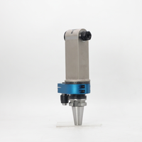 Tête de fraisage latérale CNC WEDN 90 AG90-BT40-ER16V-150, tête angulaire anti-interférence mince à longue portée de 150 mm pour moules aérospatiaux