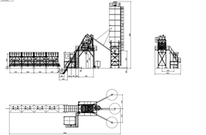 Planta Mezcladora Fija, Planta de Hormigón Premezclado Eléctrica Avanzada, Mini Planta Dosificadora de Hormigón de 50m3/h, Planta Mezcladora de Suelo Estabilizado Móvil - Product Image 6
