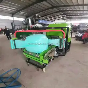 Cheap Combined corn silage hay baler, automatic portable silage baler baling machine