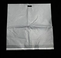 Sac à vêtements transparent en LDPE auto-adhésif, imperméable et personnalisable, avec trou de suspension découpé pour vêtements, sous-vêtements, chaussettes, fabriqué à Jiangsu