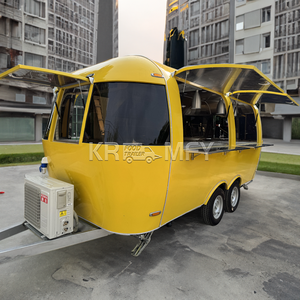 China Street Catering Mobile Fast Food Trailer à vendre USA Food Trailer avec porche Remorque alimentaire entièrement équipée - Product Image 5