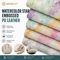 Échantillons gratuits de tissu en cuir PU imperméable floqué élastique pour sacs, livres, meubles, canapés, chaises, gants et vêtements