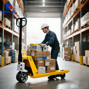 Pasokan Cina troli truk tangan 2.5Ton DF lift fork perlengkapan penanganan bagian forklift tangan listrik pabrik langsung kualitas terbaik - Product Image 1