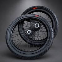 Roue avant 17 pouces 17x1.6 Supermoto pour Surron Light Bee X, jante à rayons 36H, moyeu CNC, pièce de mise à niveau