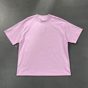 เสื้อยืดคอกลม100% ลำลองแขนสั้นโอเวอร์ไซส์ใส่สบายระบายอากาศได้ดีพิมพ์ลาย245กรัม - Product Image 3