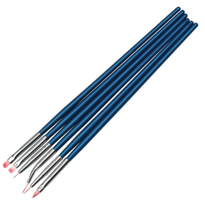 Pinceau à ongles en nylon pour nail art, stylo de peinture UV, brosse de gravure pour cristaux, pinceau de précision pour dessin floral - Product Image 3