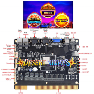 Placa PCB operada con monedas para máquina de juegos recreativos: Juego de habilidad vertical Ultimate Fire Link Triple Nova Desert Nights - Product Image 2