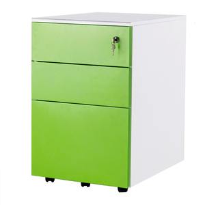 Armoire à dossiers mobile <span class=keywords><strong>GDLT</strong></span> au design moderne, avec 3 tiroirs, sur roulettes, pour le bureau ou la cuisine, en métal - Product Image 6